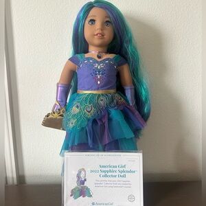 RARE American Girl 2022 Sapphire Splendor Collector Doll